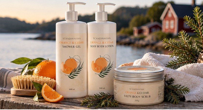 Scandinavian Orange & Cedar